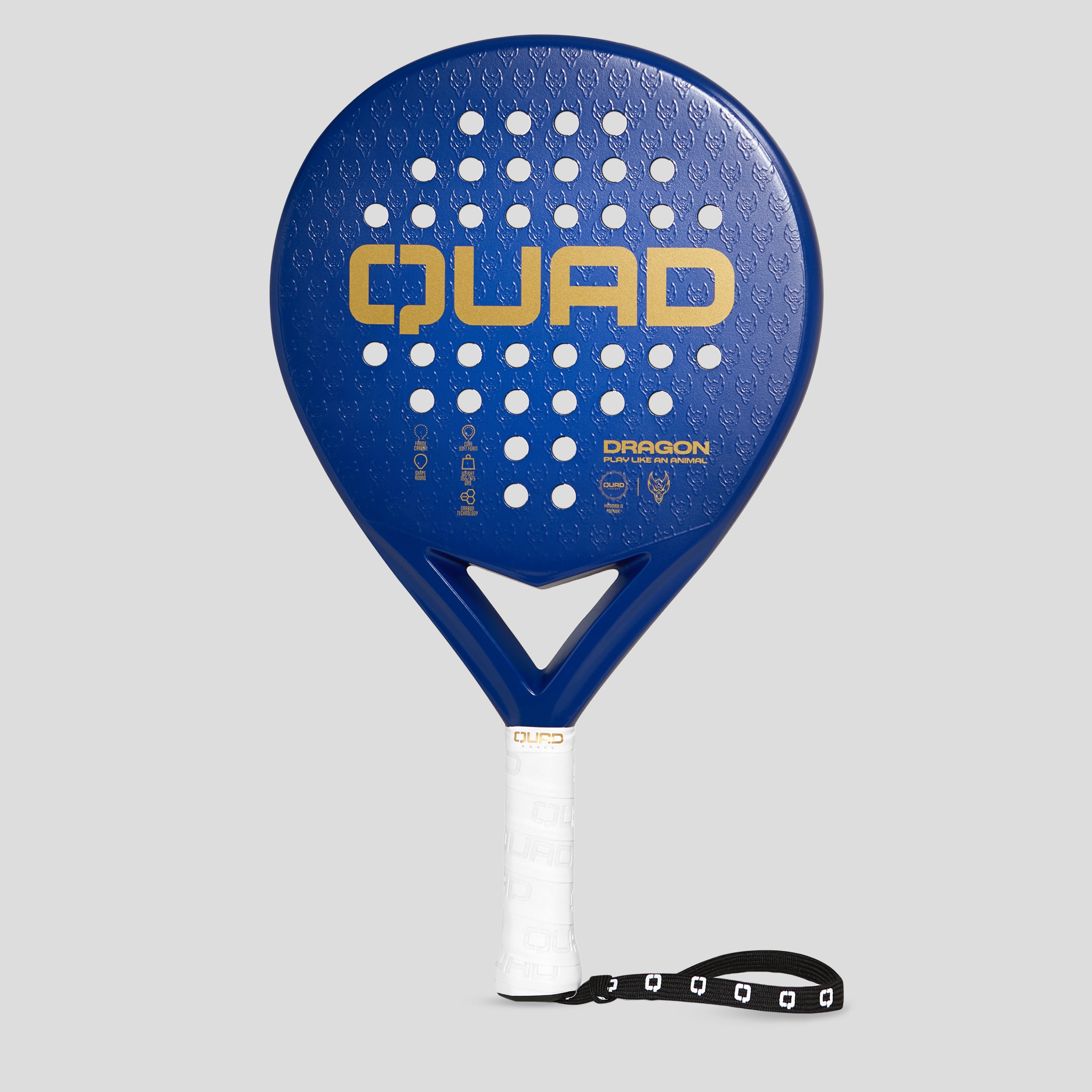 QUAD Dragon Racket II Padel Racket FC Porto Edition