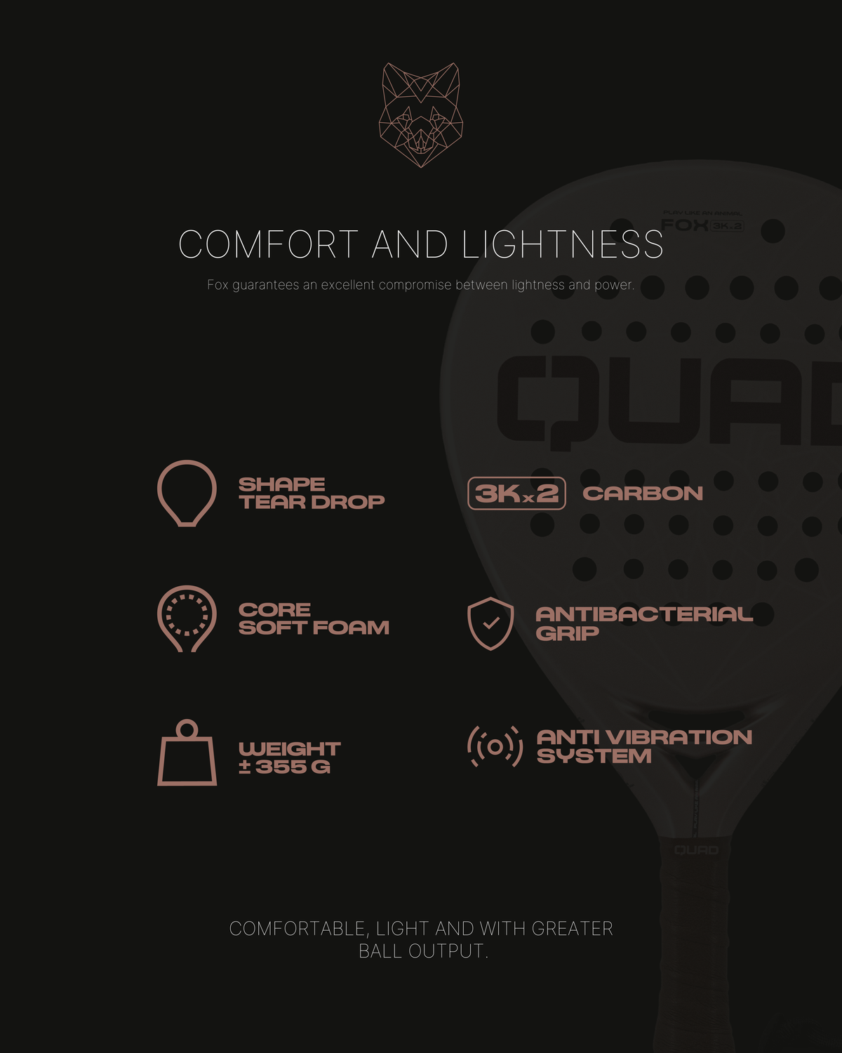QUAD FOX PADEL RACKET-7