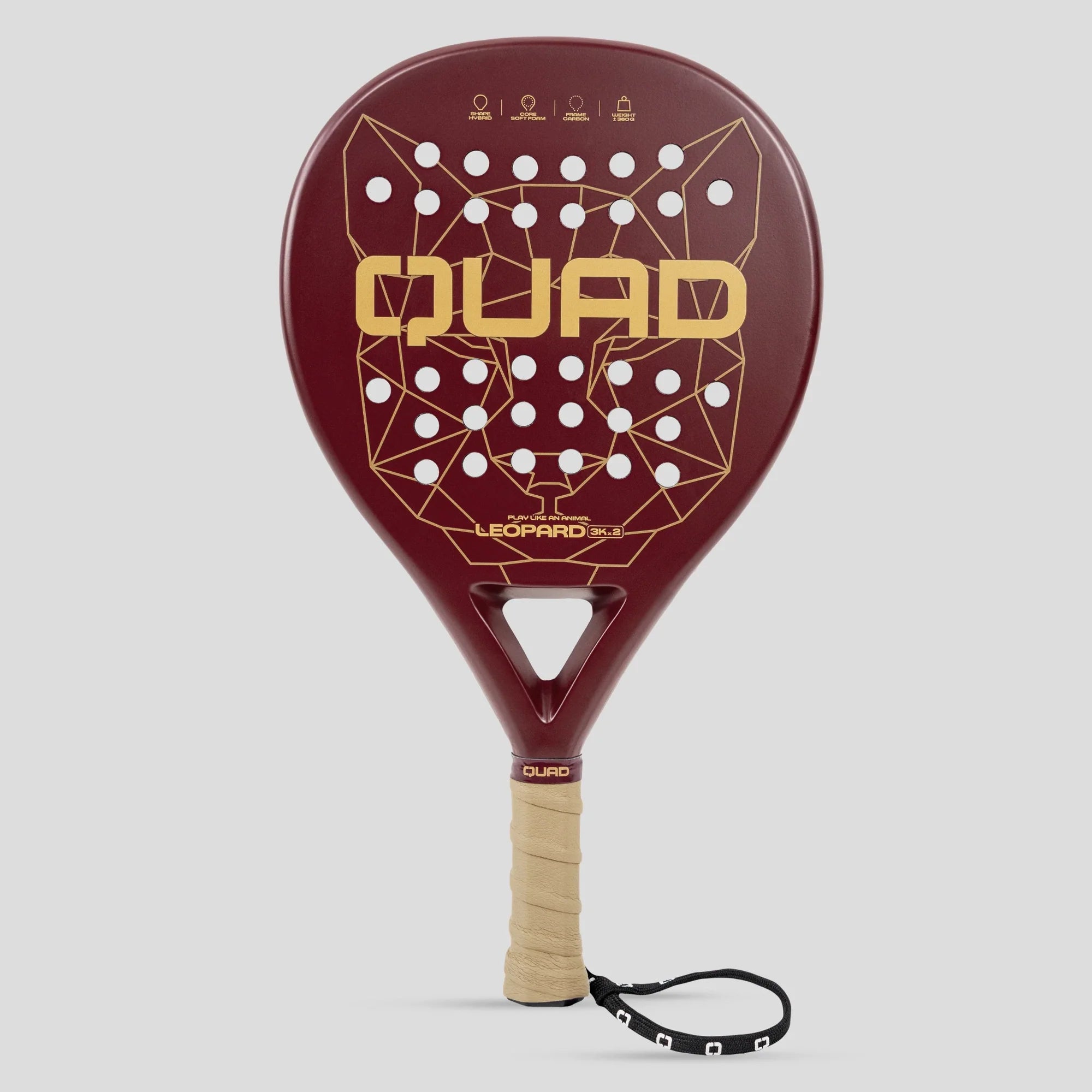 QUAD LEOPARD PADEL RACKET-1